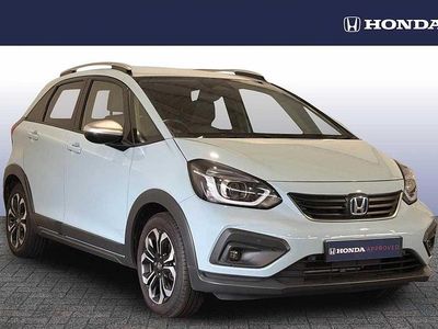 Begagnad Honda Jazz Hybrid 109 HK (80 kW) 2021 Blå Halvkombi