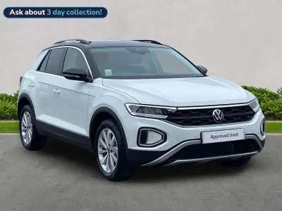 New VW T-Roc Match 115 HP (84 kW) 2026 White SUV