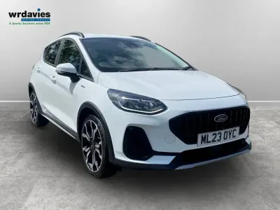 Used Ford Fiesta Active X 2023 Frozen white Hatchback