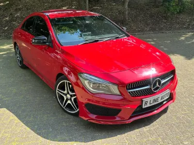 Usado Mercedes CLA220 AMG 2015 Vermelho Sedan