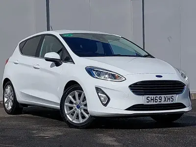 Used Ford Fiesta Titanium X 125 HP (91 kW) 2019 White Hatchback