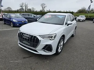 Used Audi Q3 S-Line 150 HP (110 kW) 2021 White SUV