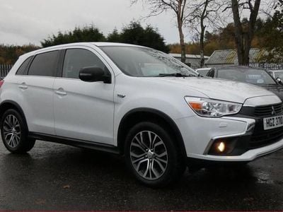 White Used 2017 Mitsubishi ASX SUV | £8,795 (Fair price)