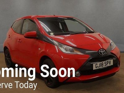 Used Toyota Aygo x-style 2018 Red Hatchback