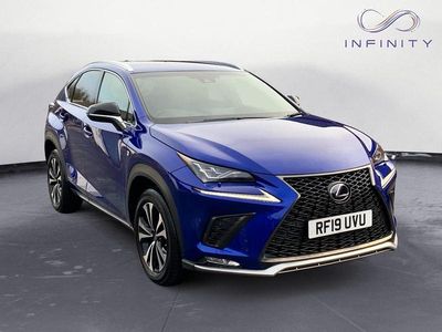 Blue Used 2019 Lexus NX300h E-FOUR SUV | £20,448 (Fair price)