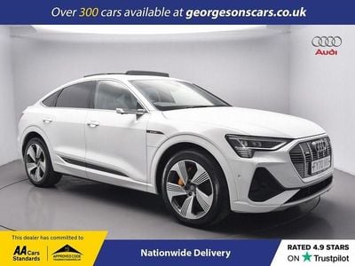 White Used 2020 Audi e-tron S-Line SUV | £22,500 (Expensive)