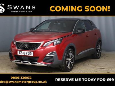Used Peugeot 3008 GT-line 2018 Red SUV