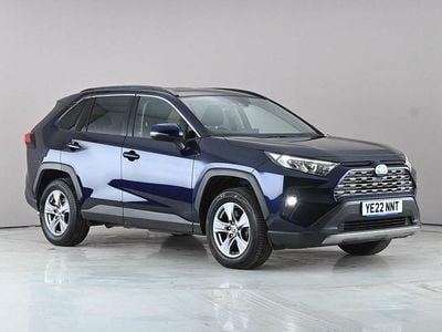 Used Toyota RAV4 Hybrid 2022 Blue SUV