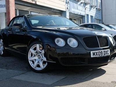 Used Bentley Continental GT Convertible 550 HP (404 kW) 2009 Black Cabriolet