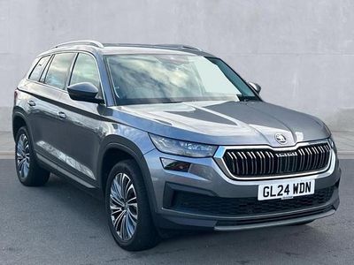 Graphite grey metallic Used 2024 Skoda Kodiaq SE L Executive SUV | £27,750 (Good price)
