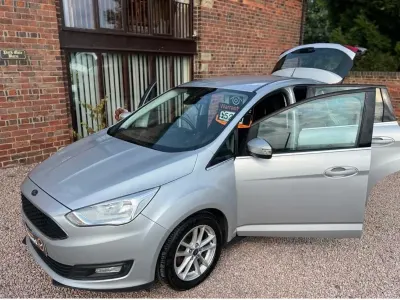 Used Ford C-MAX Zetec 125 HP (91 kW) 2016 Silver MPV