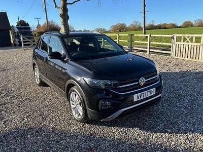 Black Used 2021 VW T-Cross SE SUV | £13,895 (Fair price)