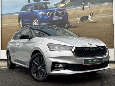 Brilliant silver metallic black magic pearl effect Used 2024 Skoda Fabia Colour Edition Hatchback | £14,490 (Fair price)