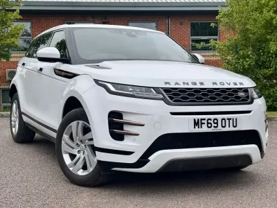Begagnad Land Rover Range Rover evoque R-Dynamic 180 HK (132 kW) 2019 Vit SUV
