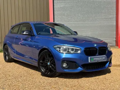 Usado BMW 120 M Sport 2016 Azul Utilitario