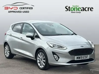 Used Ford Fiesta Titanium X 100 HP (73 kW) 2019 Silver Hatchback