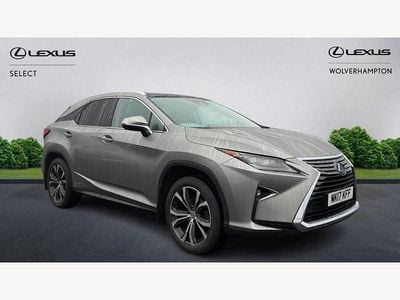 Silver Used 2017 Lexus RX450h Luxury Line SUV | £16,997 (Fair price)