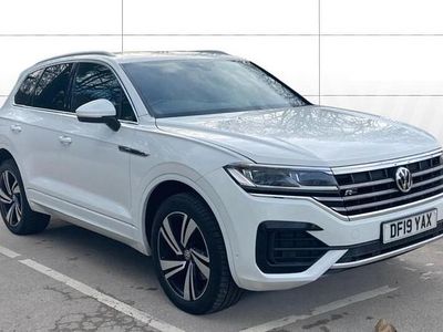 Used VW Touareg R-line 286 HP (210 kW) 2019 White SUV