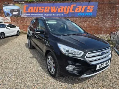 Used Ford Kuga Titanium 120 HP (88 kW) 2019 Black SUV
