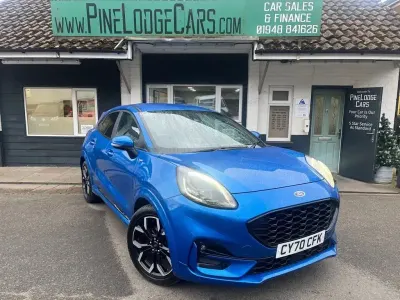 Gebraucht Ford Puma ST-Line X 155 PS (114 kW) 2021 Blau SUV