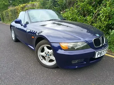 Used BMW Z3 140 HP (102 kW) 1997 Blue Cabriolet
