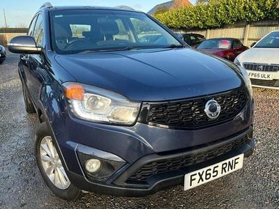 Blue Used 2015 Ssangyong (KGM) Korando Estate | £3,495 (Expensive)