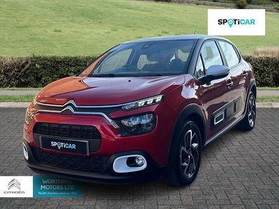 Used Citroën C3 PureTech 82 HP (60 kW) 2021 Red Hatchback