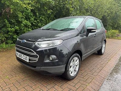 Used Ford Ecosport Zetec 95 HP (69 kW) 2015 Black SUV
