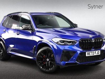 Blue Used 2022 BMW X5 M Competition Edition SUV | £70,000 (Fair price)