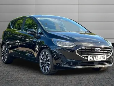 Used Ford Fiesta Titanium X 125 HP (91 kW) 2023 Black Hatchback