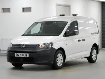 Begagnad VW Caddy Edition 102 HK (75 kW) 2021 Vit Minibuss