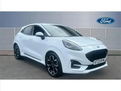 Used Ford Puma ST-Line X 123 HP (90 kW) 2023 White SUV