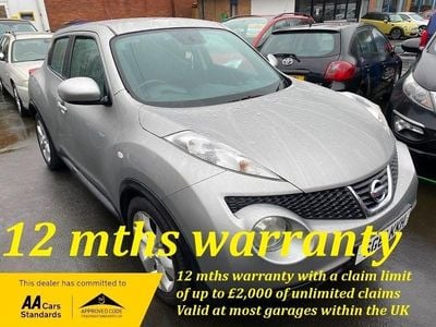 Used Nissan Juke Acenta 2011 Silver SUV