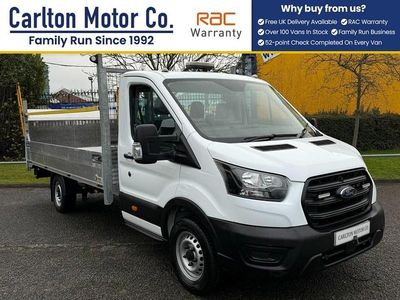 Used Ford Transit S 130 HP (95 kW) 2020 White Cabriolet