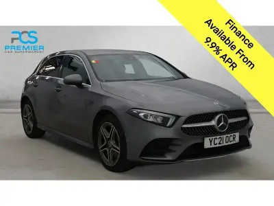 Used Mercedes A250 AMG line 2021 Grey Hatchback