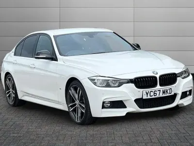 Used BMW 330e M Sport 252 HP (185 kW) 2017 White Sedan