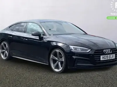 Usado Audi A5 Sportback Black Edition 190 HP (139 kW) 2019 Preto Citadino