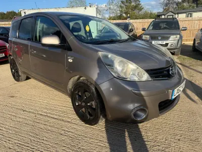Begagnad Nissan Note N-TEC 110 HK (80 kW) 2012 Beige Halvkombi