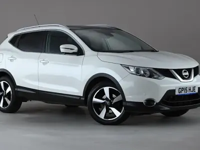 Used Nissan Qashqai N-TEC 116 HP (85 kW) 2015 White SUV
