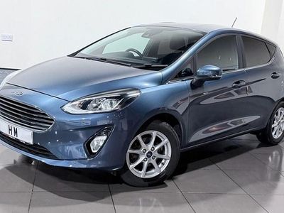 Blue Used 2018 Ford Fiesta Zetec Hatchback | £9,495 (Fair price)