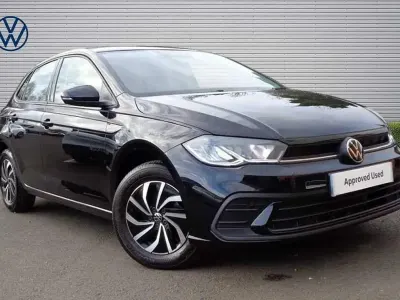 Used VW Polo Life 95 HP (69 kW) 2025 Black Hatchback