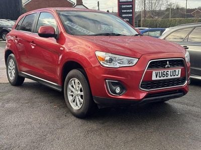 Red Used 2016 Mitsubishi ASX SUV | £7,995 (Fair price)