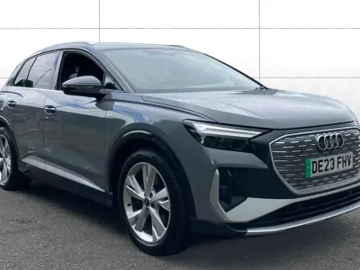 Used Audi Q4 e-tron S-Line 125 kW (170 HP) 2023 Grey SUV
