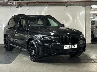 Used BMW X5 M Sport 389 HP (286 kW) 2021 Black SUV
