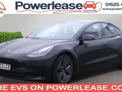 Used Tesla Model 3 Standard Range 235 kW (320 HP) 2022 Black Sedan