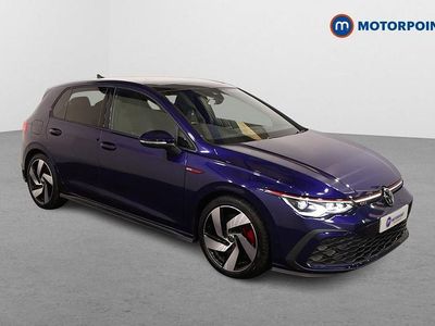 Used VW Golf VIII GTI 2022 Blue Hatchback