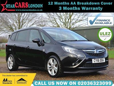 Used Vauxhall Zafira Tourer SRi 2016 Black MPV