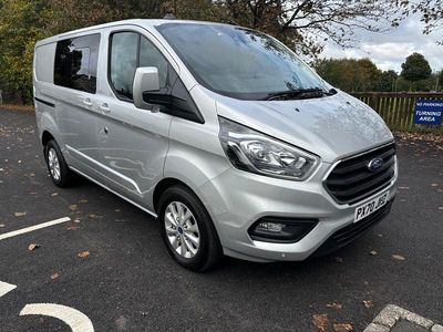 Silver Used 2020 Ford Transit Custom Limited Van | £19,995 (Expensive)