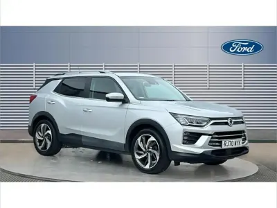 Used SsangYong Korando 136 HP (100 kW) 2021 Silver SUV