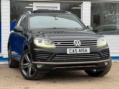 Used VW Touareg R-line Plus 204 HP (150 kW) 2016 Black SUV